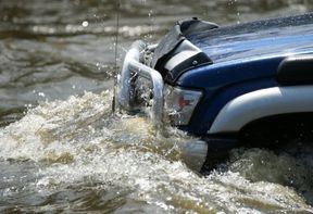 Four Wheel Drive in Water